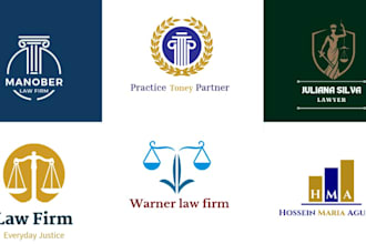 design a minimalist law firm logo
