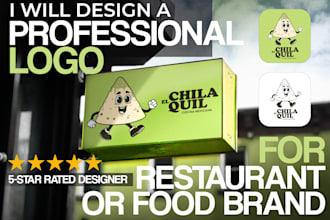 design a professional restaurant or food brand logo