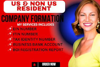 register US llc and ein for non us residents