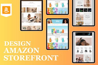 create your amazon storefront design amazon brand store amazon ebc