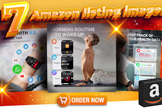 design amazon product listing pictures for your product