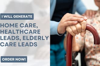 generate home care leads build home care landing page home care website