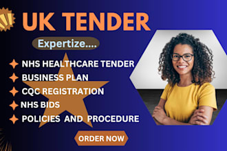 write winning nhs and healthcare tenders, cqc registration and policies