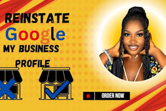 reinstate and fix suspended google my business profile