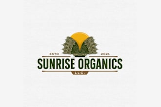 design woman beginning farmer strong memorable logo