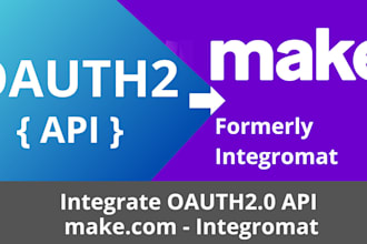 do oauth2 in make integromat