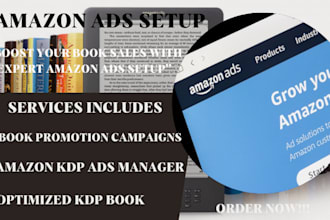 set up targeted amazon KDP ads boost your book sales expert publishing support