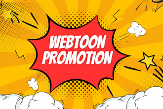 organically promote your webtoon, tapas, manga, webnovel, voyceme