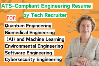 write ats compliant engineering resume, aviation resume, cv as tech recruiter