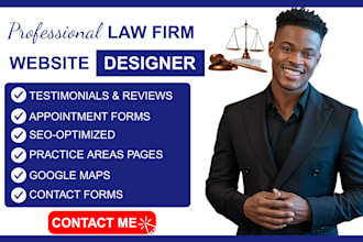 create a law firm lawyer attorney notary legal business consulting website