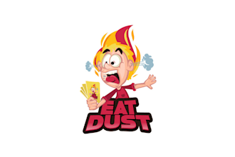 make cutting edge card game mascot logo