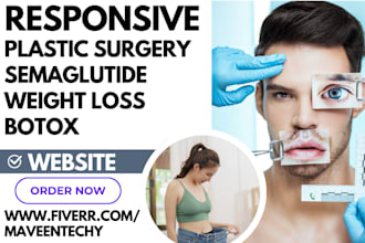 design plastic surgery medical med spa ozempic semaglutide weight loss website