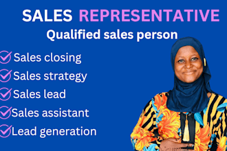 professional high ticket sales closer and representative
