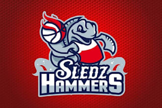 make sophisticated basketball team logo