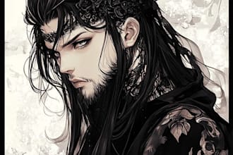 draw anime and manga art