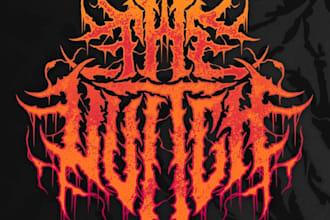design your black, slamming, brutal, death metal band logo