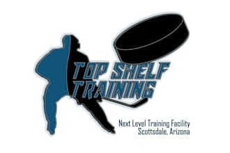 make inspirational ice hockey training logo