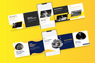 create linkedin and instagram carousel post design