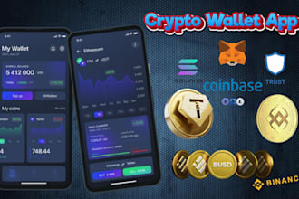 create crypto wallet app, blockchain wallet, trust wallet app, dapps, wallet app