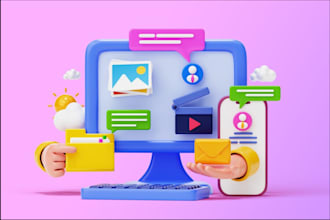 build 3d webgl website, ai saas software developer web application