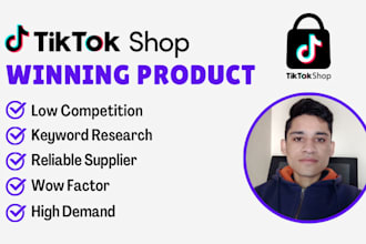 find tiktok shop winning products, winning product research