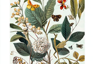 paint watercolour botanical illustrations