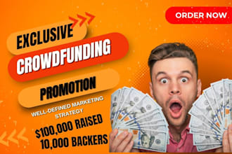 promote and manage, crowdfunding project campaign on, indiegogo, kickstarter