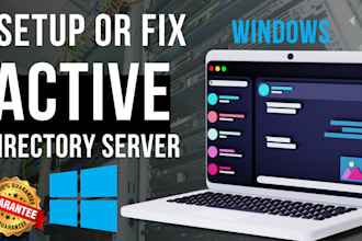 install fix active directory server