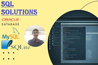write or fix sql queries in mysql, oracle server and sqlite