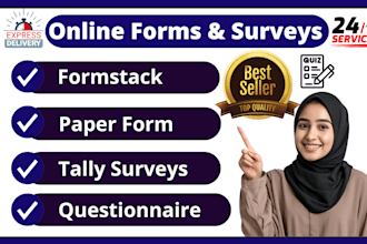 create online forms, surveys, formstack, paperform, tally survey, questionnaire