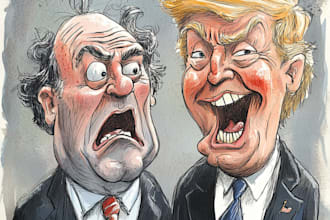 do political and editorial cartoons