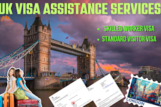 assist your UK online visa application for approval