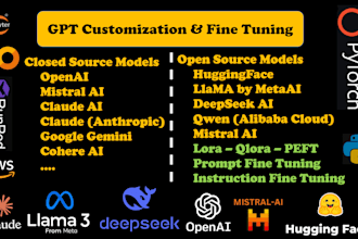 fine tune a deepseek, openai model, gpt4, llama huggingface model on your data