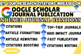 increase google scholar citations, backdate article promotion in researchgate