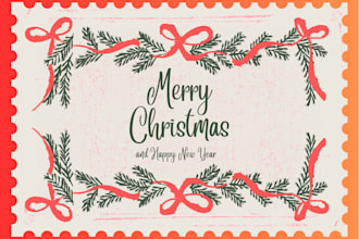 design invitation card for christmas,wedding or birthday