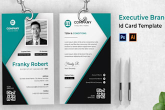design unique and professional id cards, badges, lanyards, and name cards