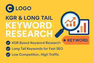 niche specific kgr and long tail keywords for first ranking