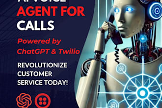 create ai voice agent for incoming and outgoing calls