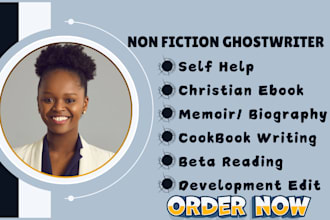 be your ebook ghostwriter for non fiction book self help ebook nonfiction ebook