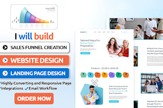 create systeme io sales funnel, clickfunnels landing page, systeme io website