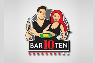 design awesome bar and nightclub logo