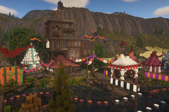 build anything you want in minecraft for you with best quality