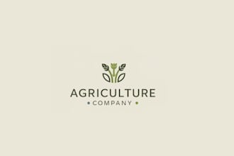 design a genuine exclusive agriculture logo for your band
