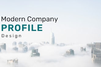 do company profile, business brochure, annual report, booklet, proposal design