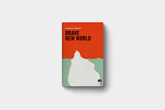 do modern, minimalist book cover or minimal ebook cover design and kindle cover