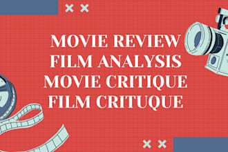 write perfect music analysis, movie work, critique and films