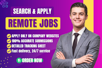 search and apply for jobs or remote jobs on your behalf