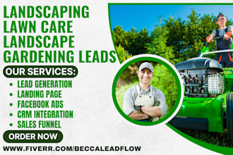 generate landscaping leads lawn care landscape leads gardening lawn care leads