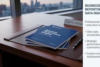 provide business data insights and analytics reporting