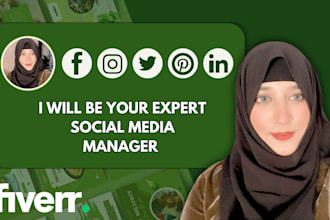 be your instagram manager, social media manager